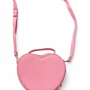 Pink Like Dreams Heart Shaped Crossbody Bag